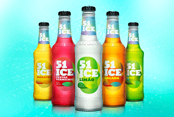 51 Ice Label Design